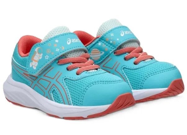 Asics Shoe Tag CONTEND 9 TS SCHOOL YARD (Energy Aqua/Papaya)