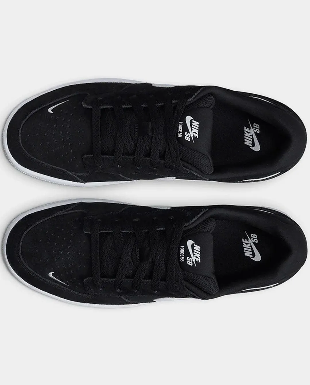 Best Asics Running Shoes 2018 Nike SB - Force 58 Shoe - Black/White