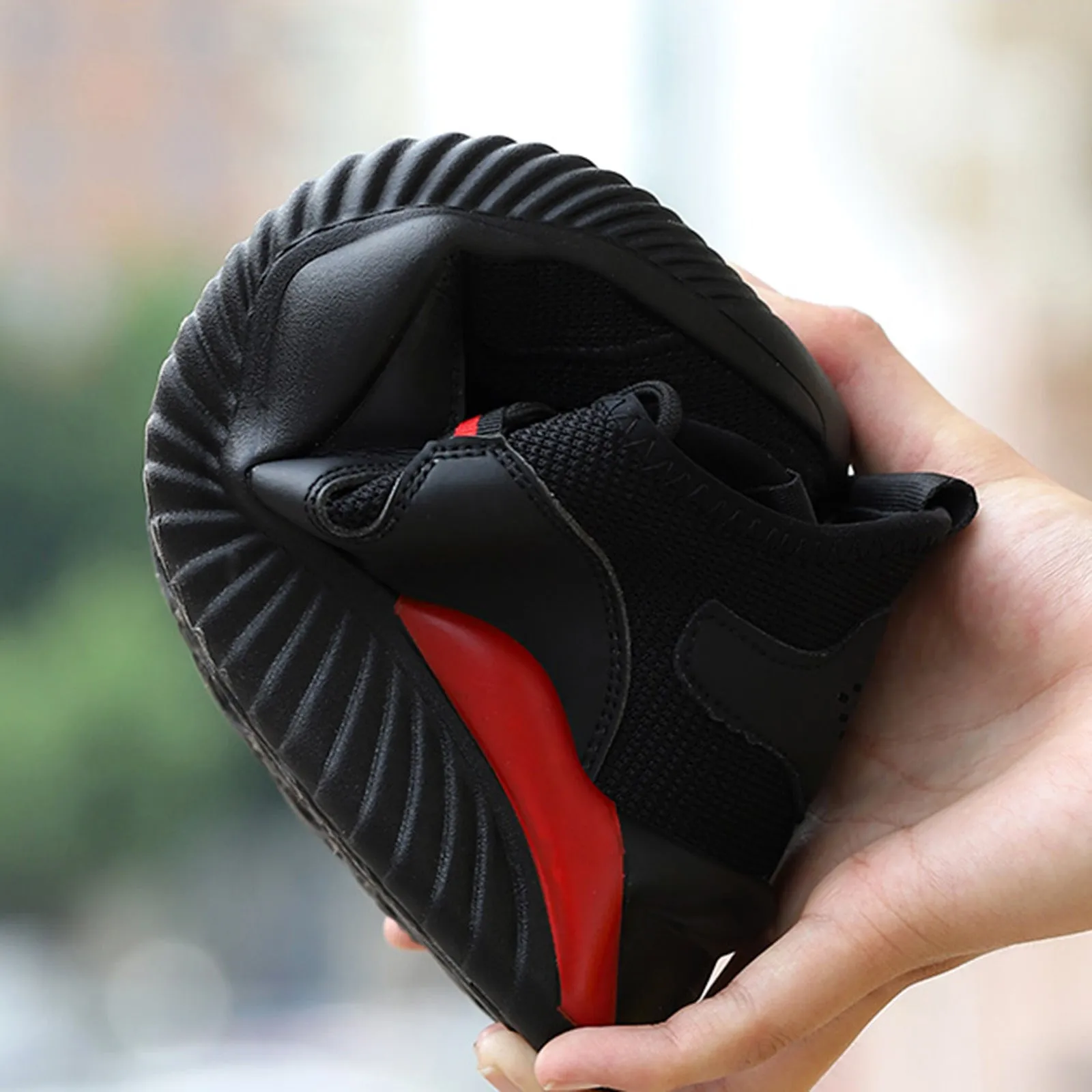 Mens Steel Toe Safety Work Shoes Athletic Industrial & Construction Sneakers Monster Work Boots