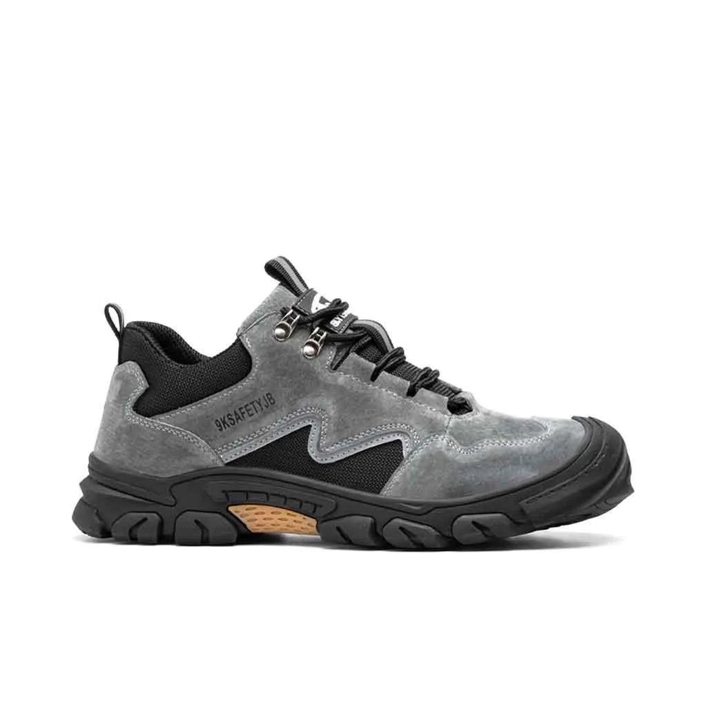 Top Rated Safety Toe Work Boots Men's Steel Toe Leather Boots - Slip Resistant | B209