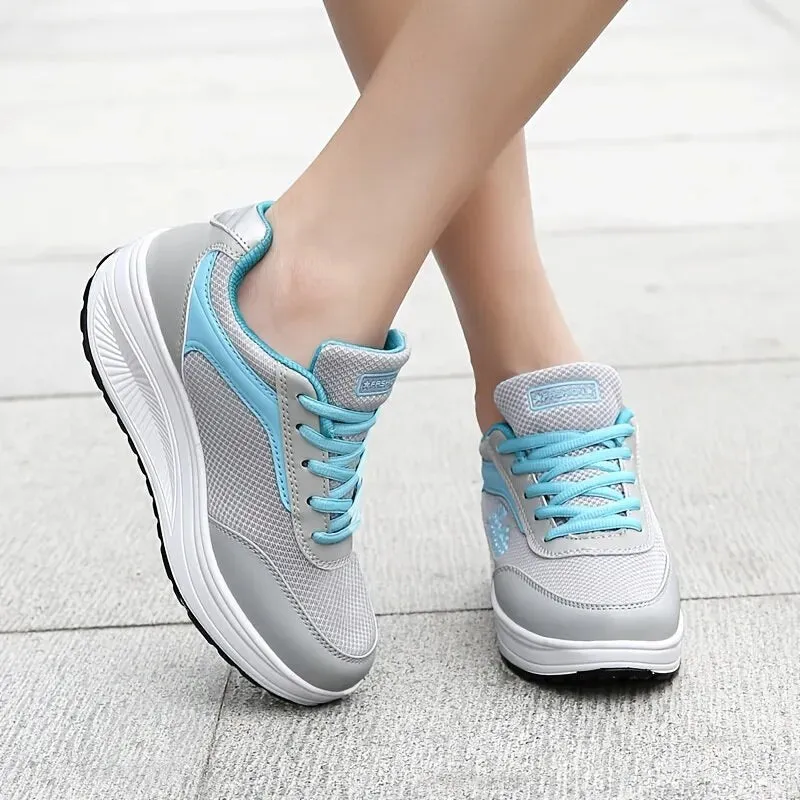 Stylish Women's Sneakers: Fashionable Vulcanized Shoes for Women, High-Quality Flats with Walking Platform - Available in Plus Sizes Sneakers Dress Pants