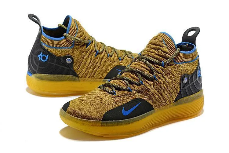 Nike Zoom KD11 Yellow Black Men Shoes Sneaker !!! CYBER MONDAY SALE !!! Comparable To Asics Nimbus