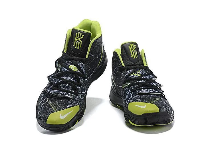 Naruto Shoes Asics Nike Kyrie 5 Camoplage Green Men Basketball Shoes !!! CYBER MONDAY SALE !!!