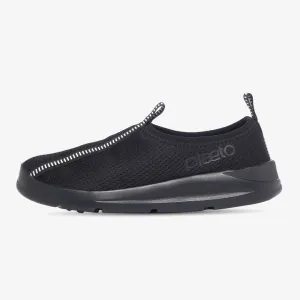 Slip On House Shoes With Arch Support EZPlay Slip Ons for Men-Black