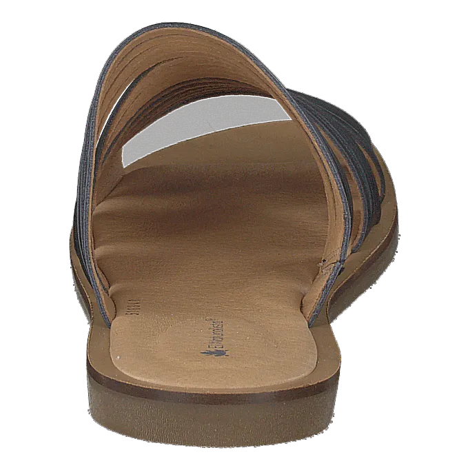 Large Size Flip Flops Tulip Ibn Black