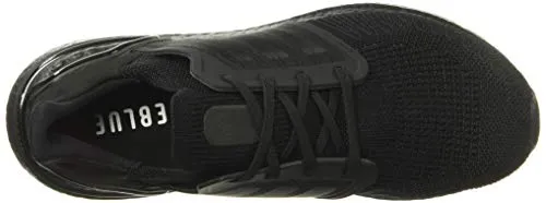 Adidas Samba Running Shoe adidas mens Ultraboost 20 Running Shoe, Black/Black/Solar Red, 9.5 US