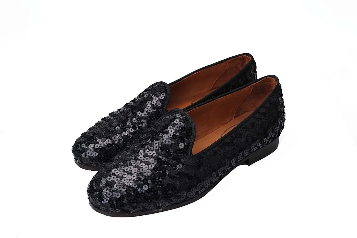 Abstract Feuilles Slippers - Fabula & Tales Slippers With Velcro Straps