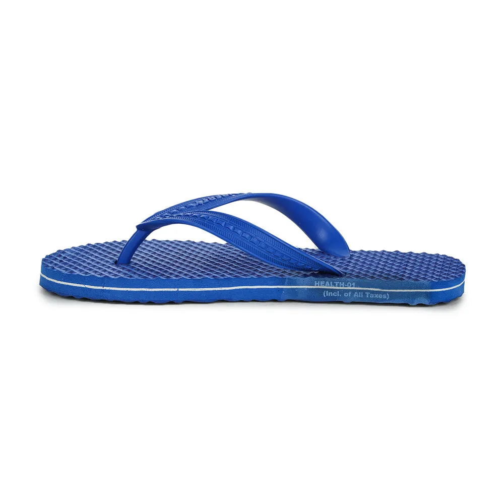 A-HA Casual Blue Flip Flop For Men HEALTH-1 By Liberty Super Mario Slippers