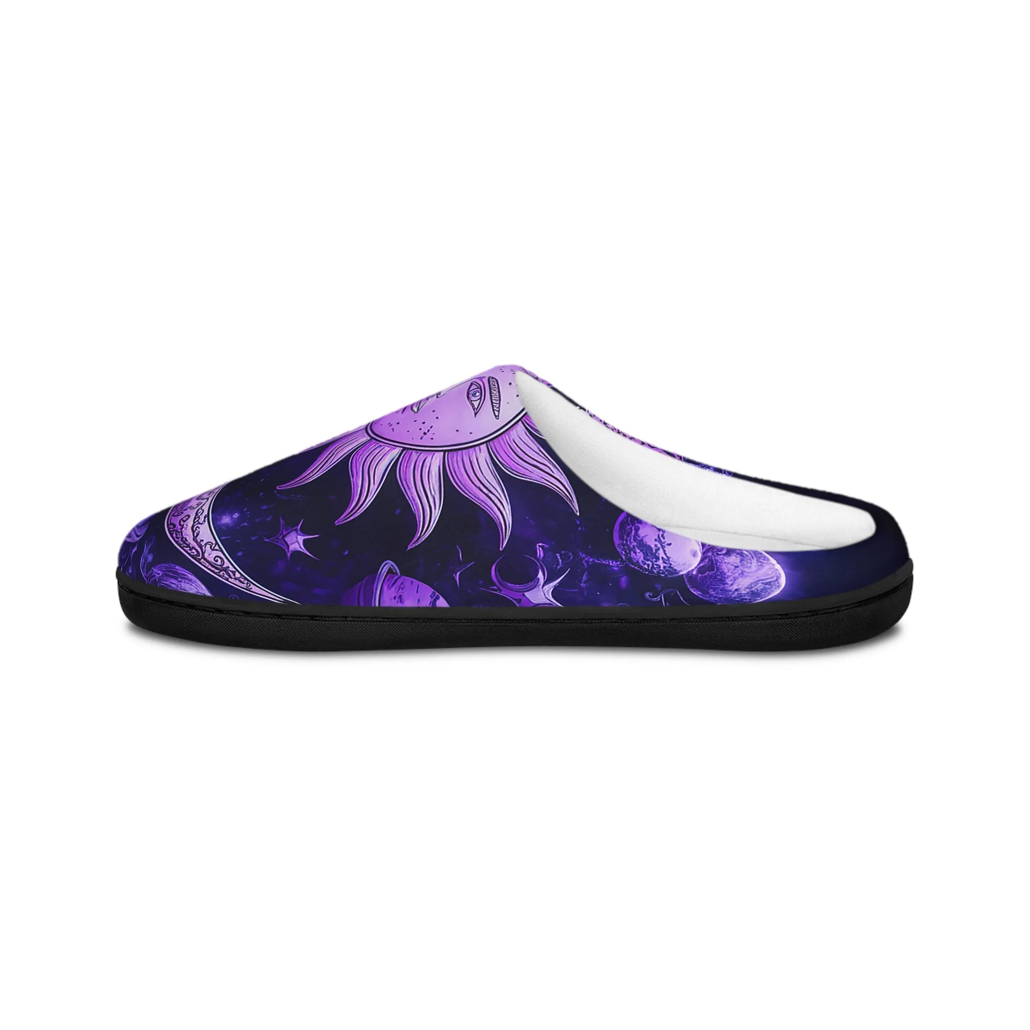 Women's Indoor Slippers - Purple Moon Nip Slippers