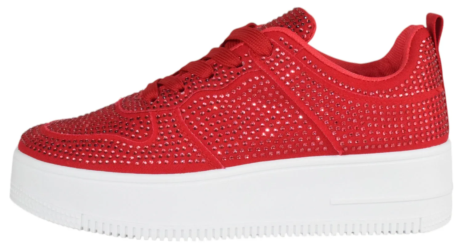 Comfiest Sneakers BOSTON-1 Red Top MODA