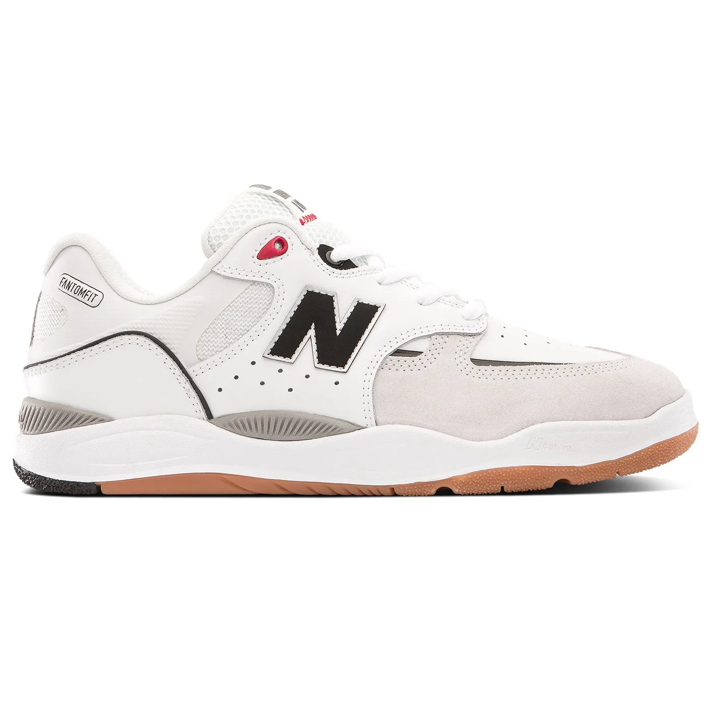 New Balance Numeric 1010 Tiago Shoes - White / Black New Balance 574 Linen Rosewood