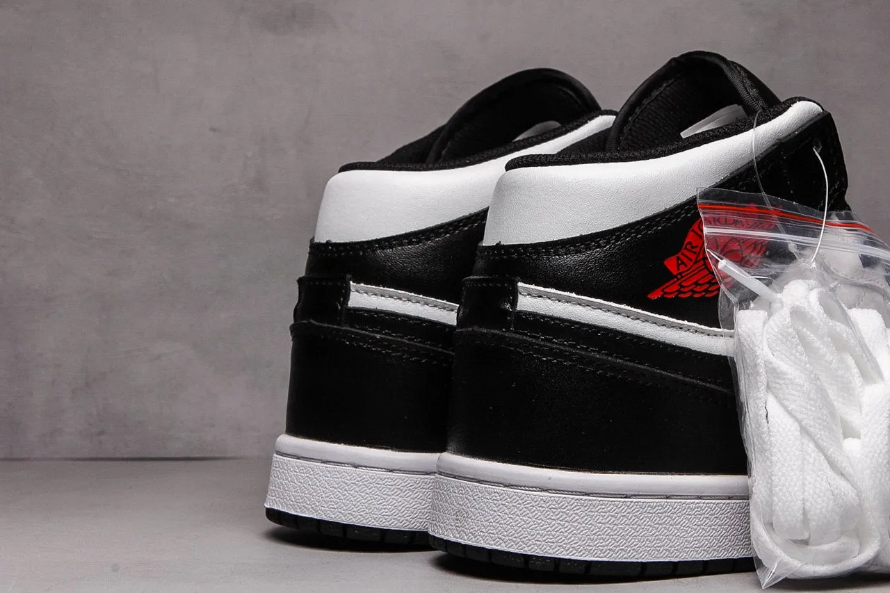 Best Asics Shoes For Squash Nike Air Jordan 1 Mid Black White Red Sneaker Shoes Sale Men Size 7-12