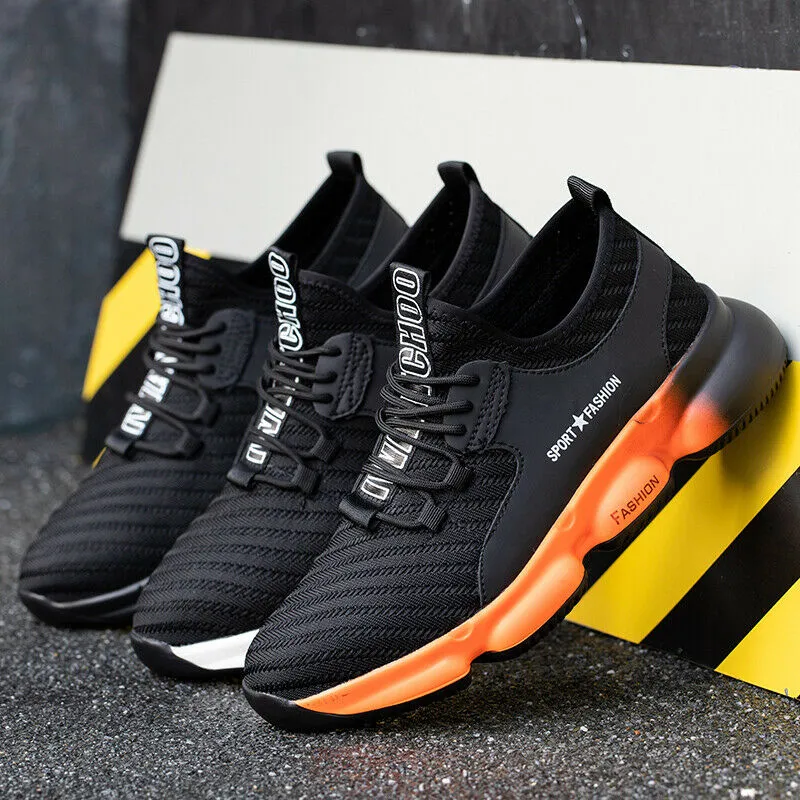 Work Boot Men's Industrial Work Shoes Steel Toe Safety Protective Shoes