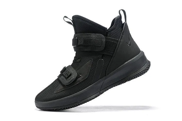 Nike Lebron Soldier XIII 13 All Black Men Sneaker Shoes !!! CYBER MONDAY SALE !!! Most Expensive Asics Shoes