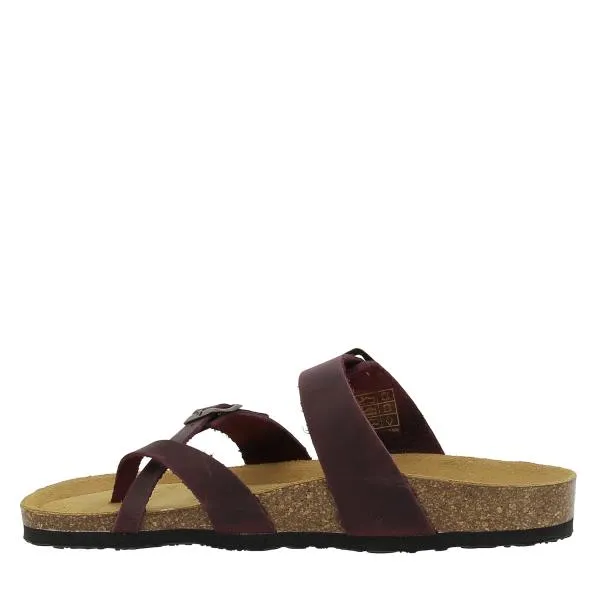 Uggs Sandals Plakton 181032 Burgundy Thong Sandals