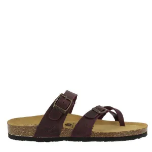 Water Proof Sandals Plakton 181032 Burgundy Thong Sandals