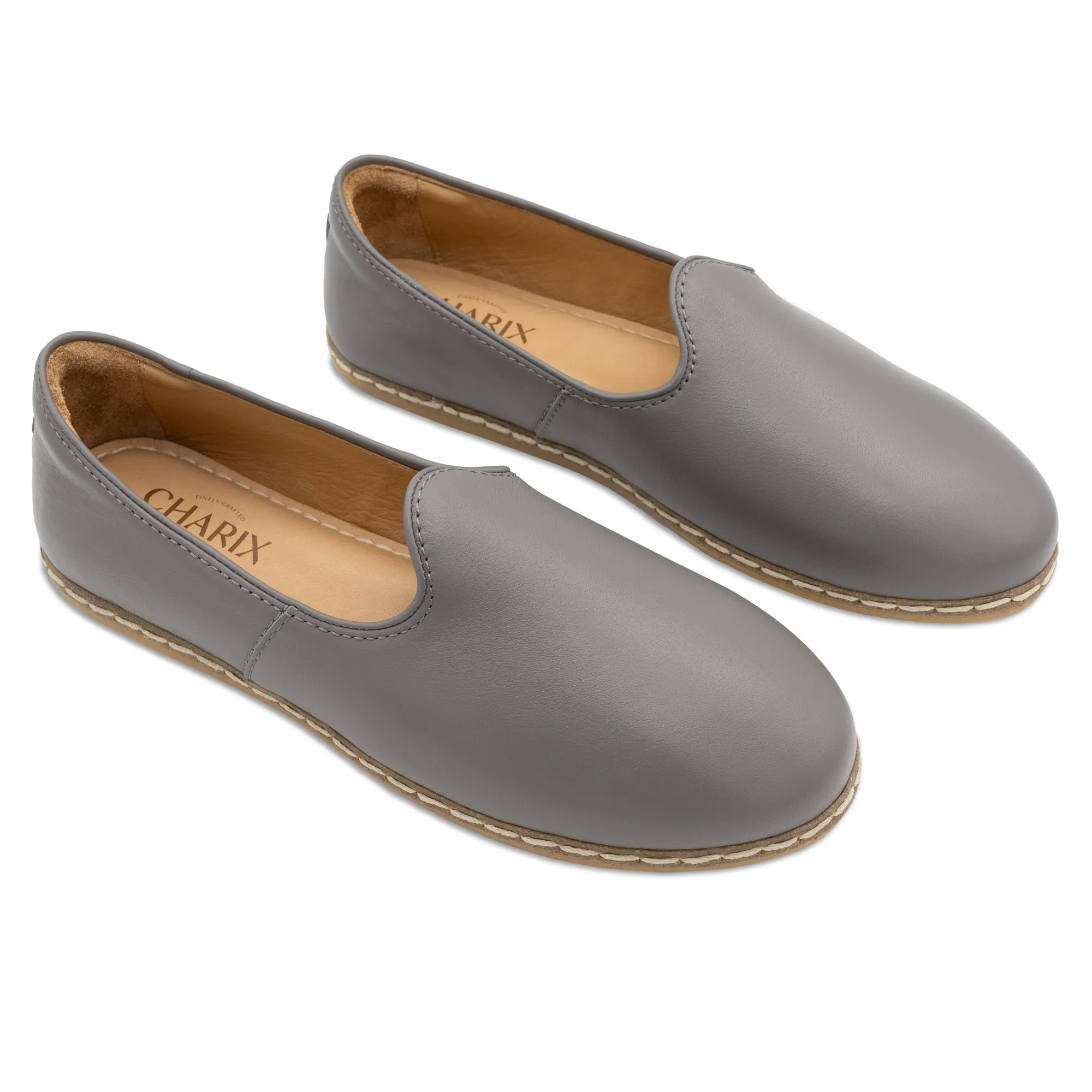 Silver Slip On Ultimate Gray Slip Ons for Men