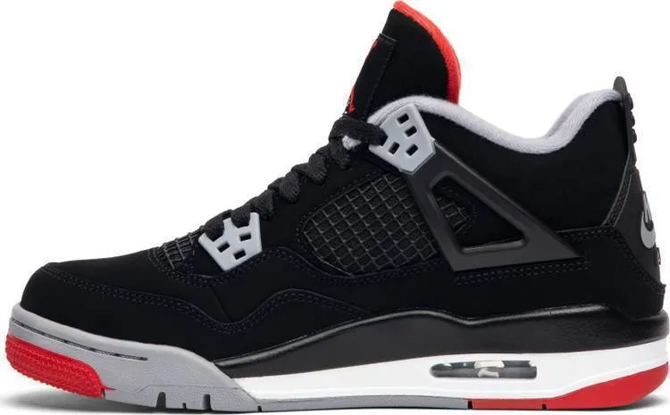 Nike Air Jordan 4 Retro 'Bred' 2019 Basketball Men Sale Shoes Size US 7 - 13 Tiger Asics Running Shoes