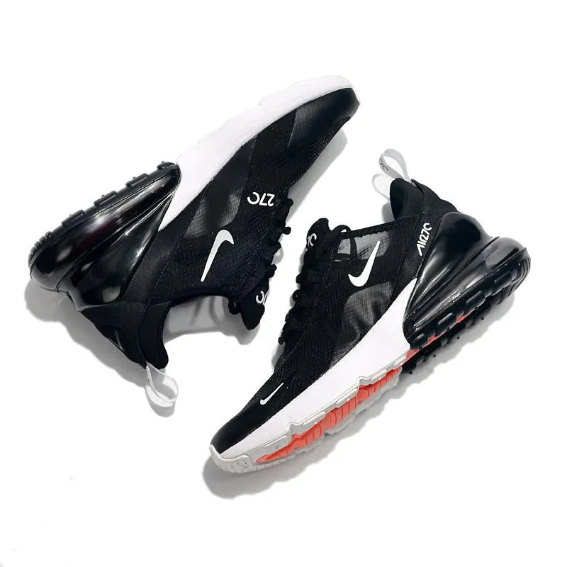 Nike Air Max 270 React Black White Sneaker Shoes Sale Men Women Size 5.5 - 11 Asics Mid Top Shoes