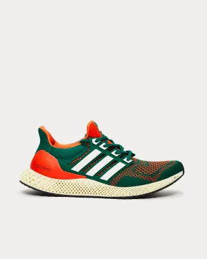 Ultra 4D Collegiate Green / Cloud White / Collegiate Orange Running Shoes Ozweego Adidas Shoes
