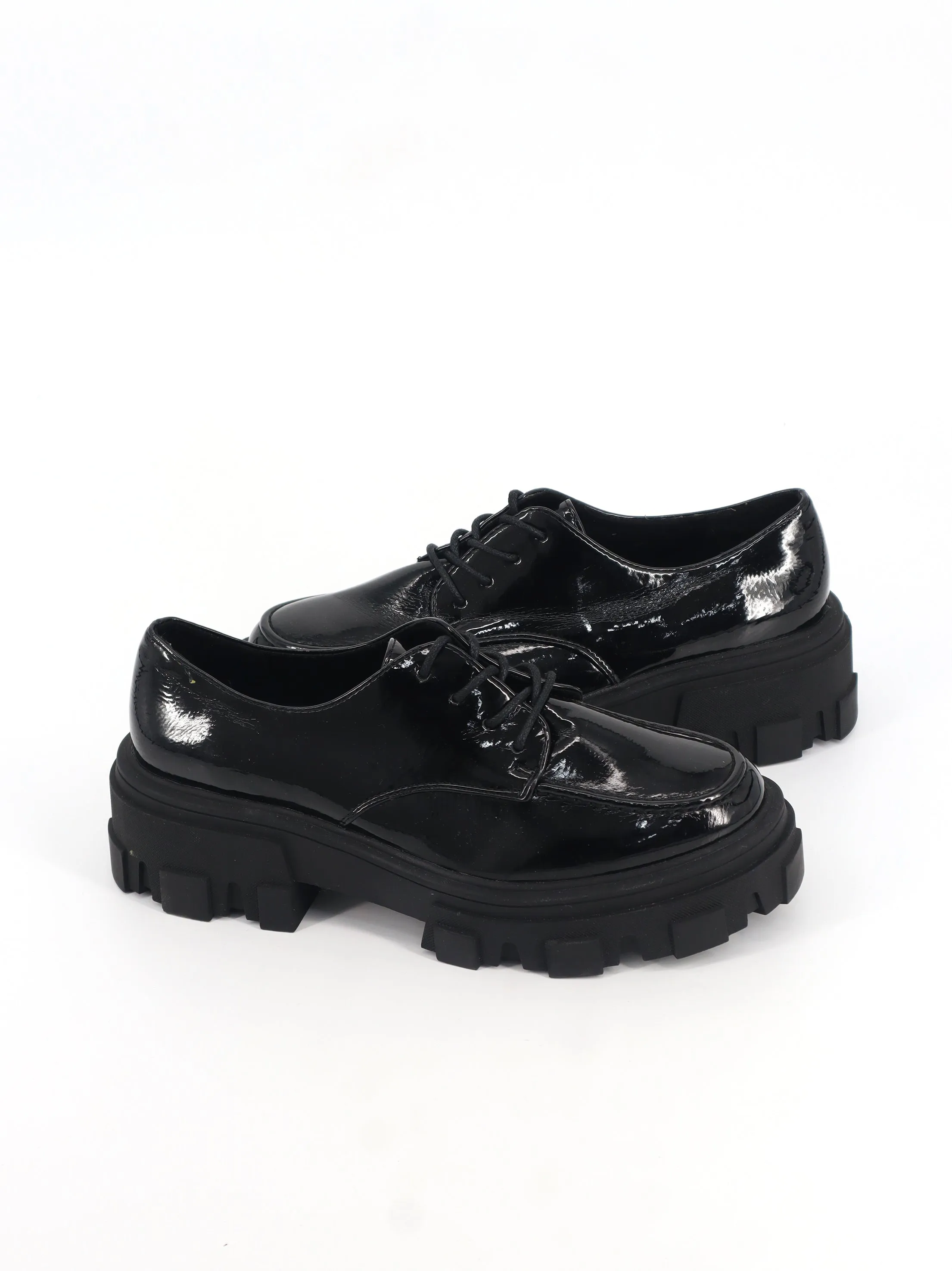 Women's Patent Leather Shoes,Black Arch Support For Flat Shoes