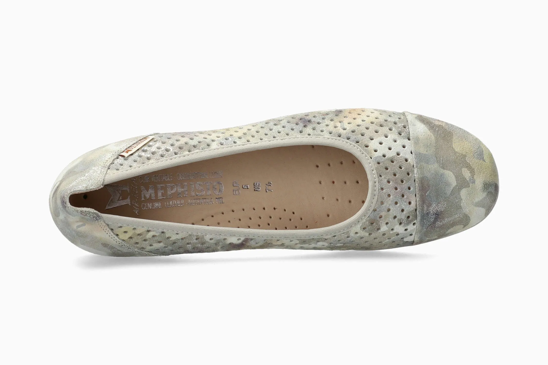 Erika Perf - Light Khaki Slip Ons Deals