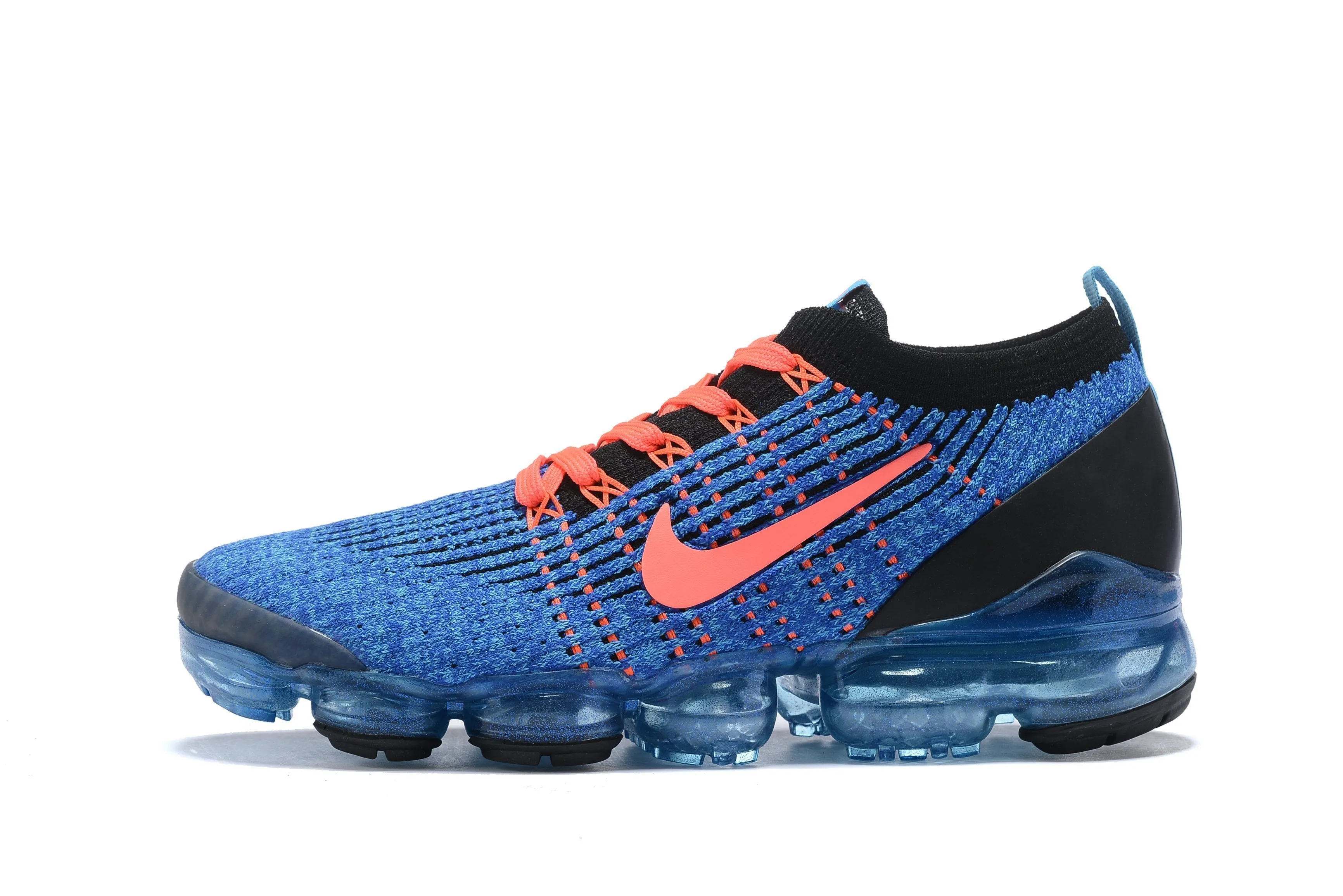 Nike Air Vapormax Flyknit 3 "Blue Fury" Shoes Sneakers Men Sale Size US 7, 8, 8.5, 9, 10, 11 Personalized Basketball Sneakers