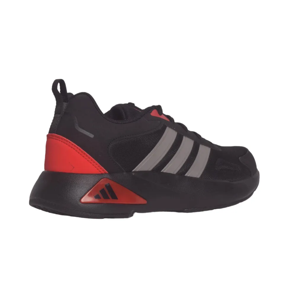 Adidas Skate Shoes Samba Adidas Men's Spdwin Running Shoe (Black/Grey/Red)