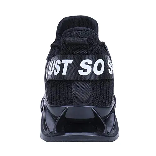 UMYOGO Womens Casual Walking Sneakers Fashion Workout Athletic Shoe for Women Running Sport Aerobics Black Comfort Insoles For Work Boots