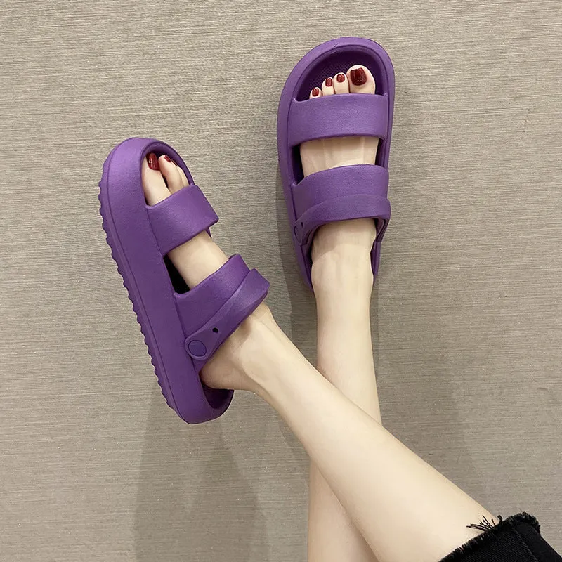 Men Beach Shoes Summer Non-Slip Men's Sports Beach Slippers Crochet Easy Slippers Free Patterns