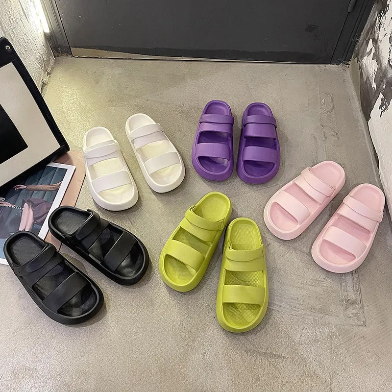 Men Beach Shoes Summer Non-Slip Men's Sports Beach Slippers H&m Slides