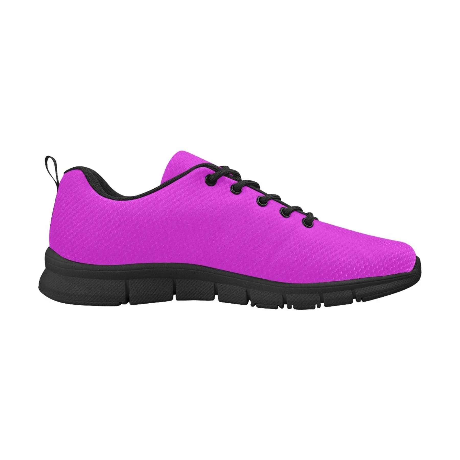 Trail Running Shoes For Distance Uniquely You Womens Sneakers, Purple and Black Running Shoes by inQue.Style