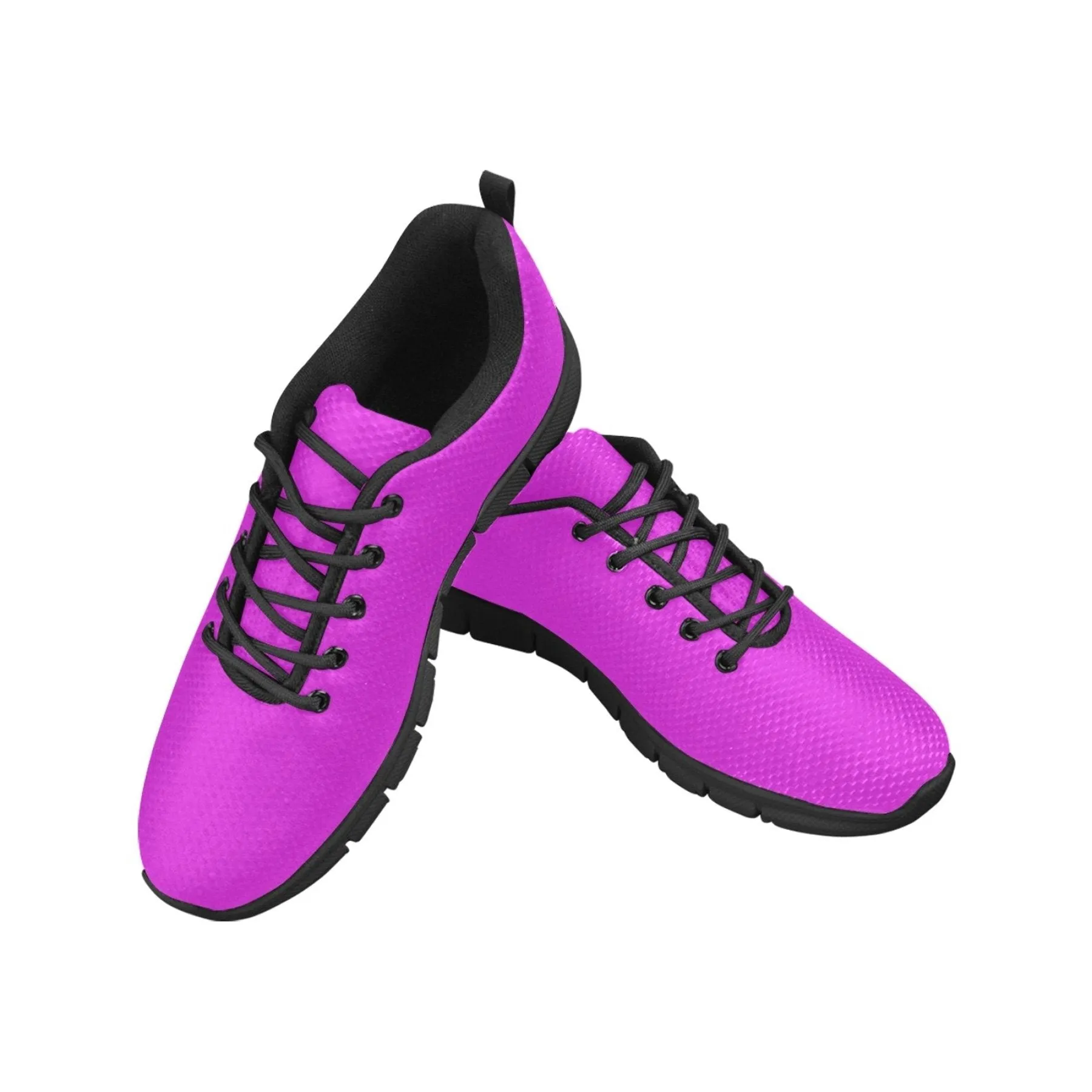 Uniquely You Womens Sneakers, Purple and Black Running Shoes by inQue.Style Run