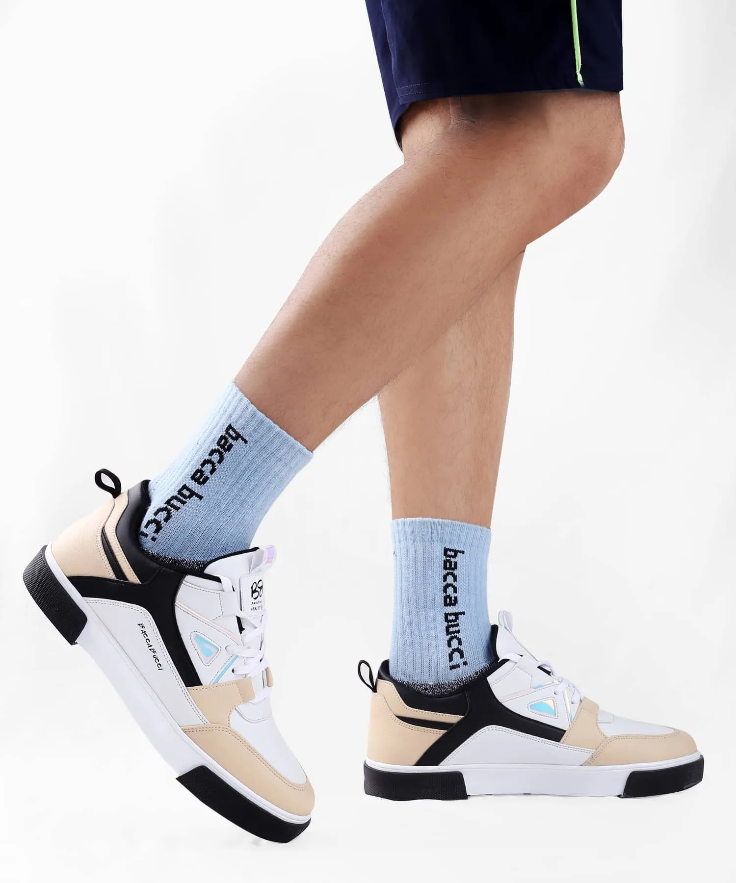 Bacca Bucci HAPPY HIGH Best Socks For Sneakers