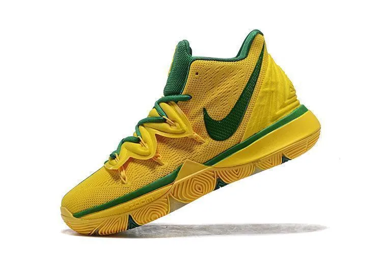 Nike Kyrie 5 Yellow Green Basketball Shoes Men !!! CYBER MONDAY SALE !!! Asics Gel-contend 9 Running Shoe