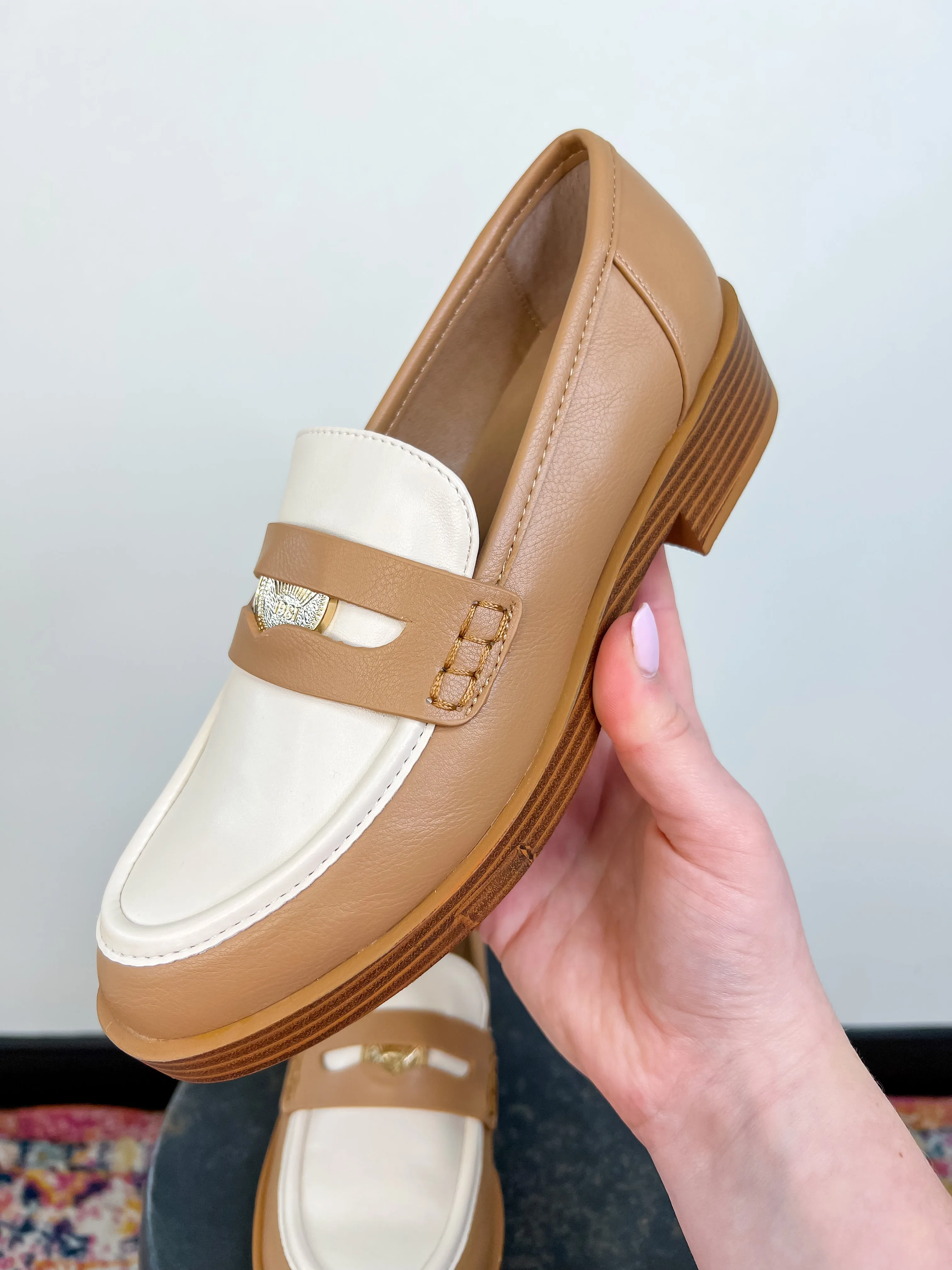 Cordovan Loafers Porter Casual Loafer - Bone/Camel