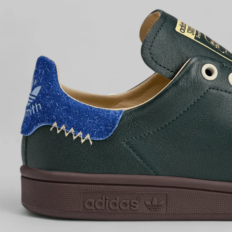 X Brain Dead Stan Smith - Dark Green Cleats Shoes Adidas