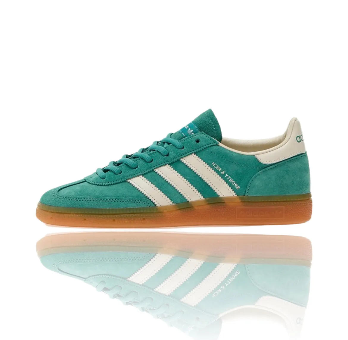 Adidas Handball Spezial Sporty & Rich Green Adidas Hamburg Shoe
