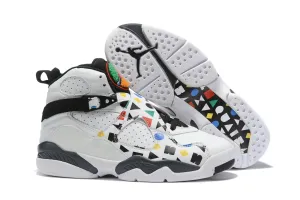 Asics Rocker Bottom Shoes Nike Air Jordan 8 Retro White Multicolor Sneaker Shoes Sale Men Size 8-13