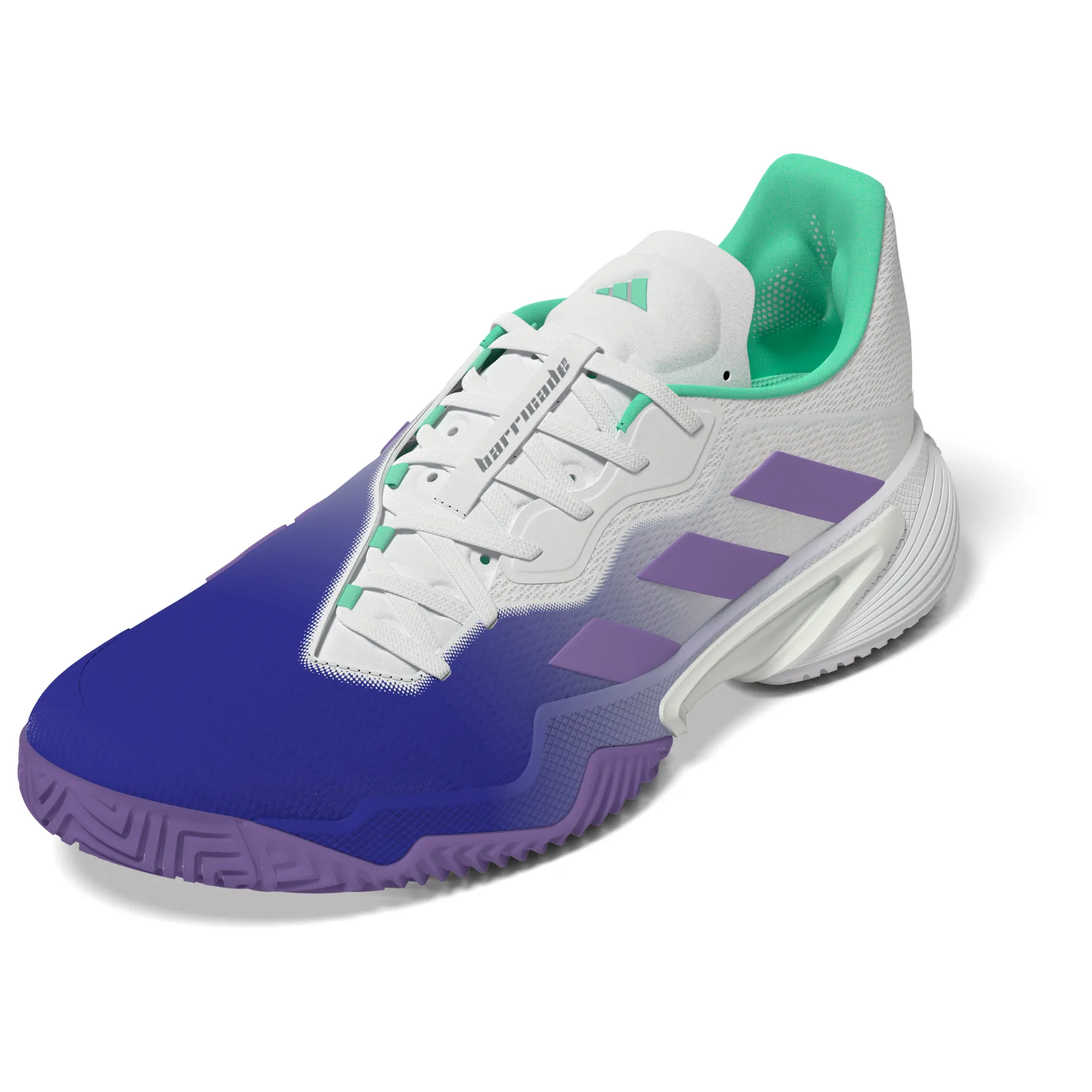 Adidas Performance Barricade Women Tennis Shoes - LUCBLU/VIOFUS/PULMIN Adidas Spiderman Shoes Size 11