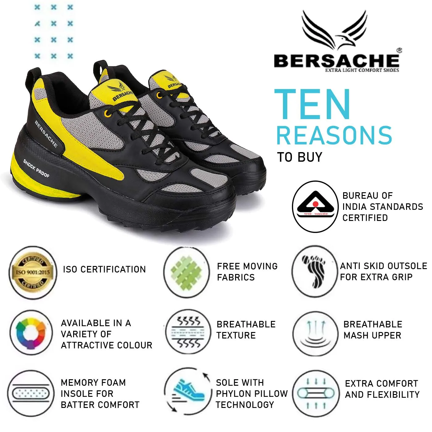 Slippers From Wizard Of Oz Bersache Lightweight Sports Shoes Running Walking Gym sneakers Shoes For Men  -  7071