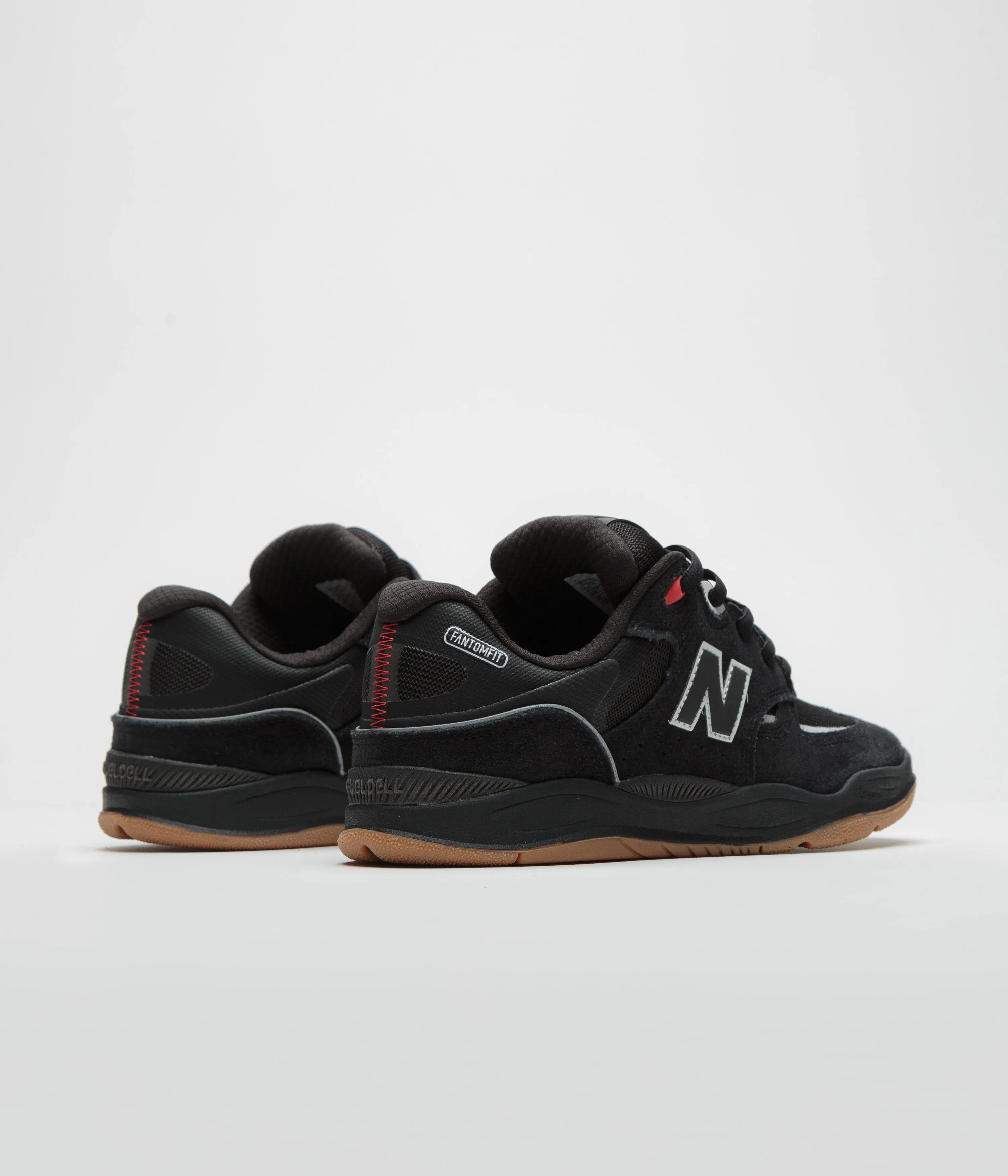 New Balance Numeric 1010 Tiago Lemos Shoes - Black / Black / Gum New Balance 991 On Feet