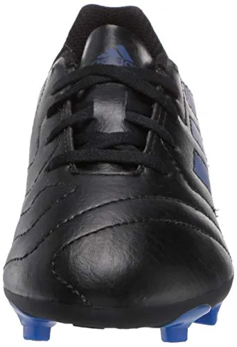 Indoor Soccer Adidas Shoes adidas Boys' Goletto VII FG J Football Shoe, core Black/Team Royal Blue/Team Royal Blue, 10.5K M US Little Kid