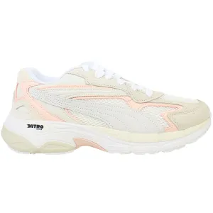 Rs Puma Shoes Puma Teveris Nitro Womens Beige Trainers