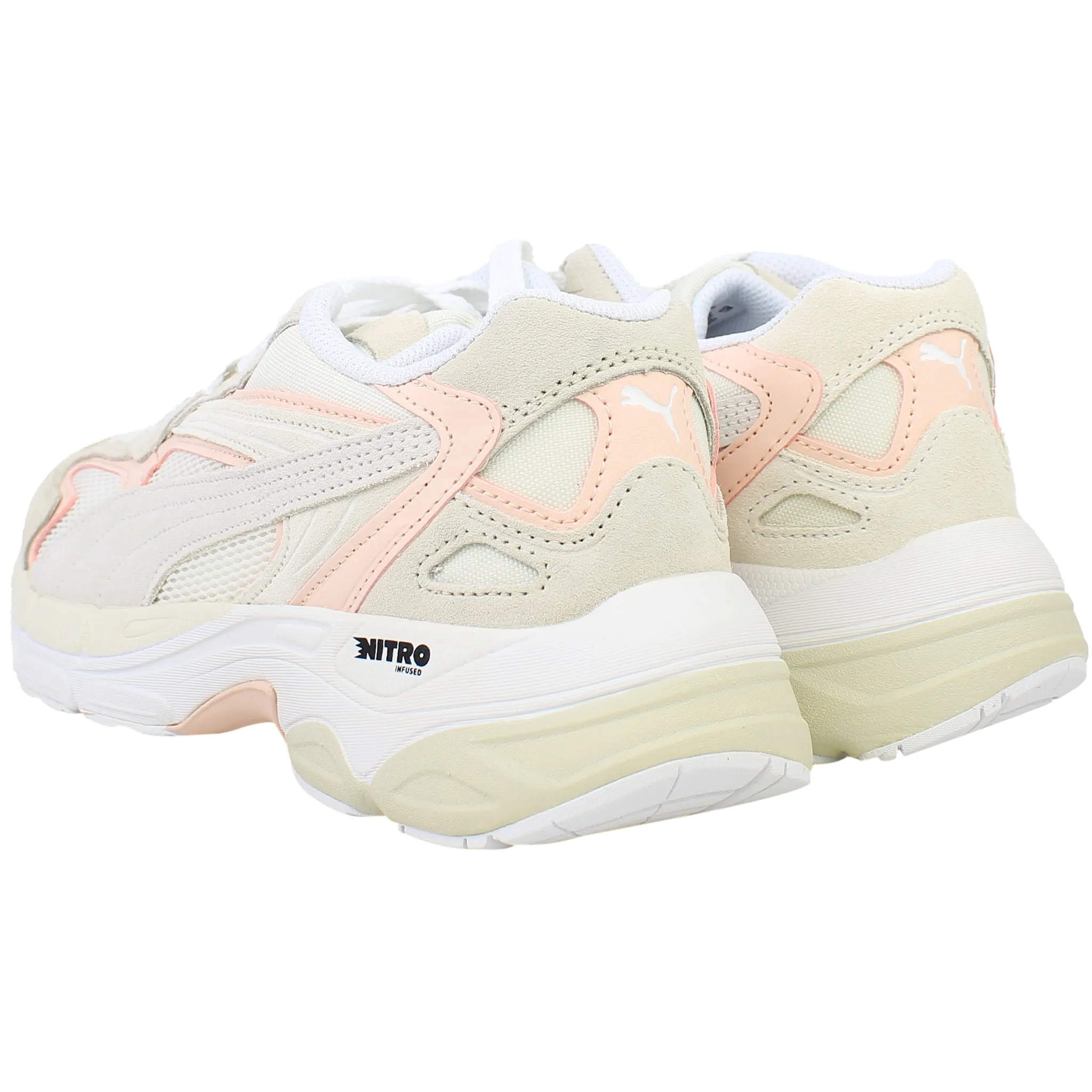 Puma Teveris Nitro Womens Beige Trainers Early 2000 Puma Shoes