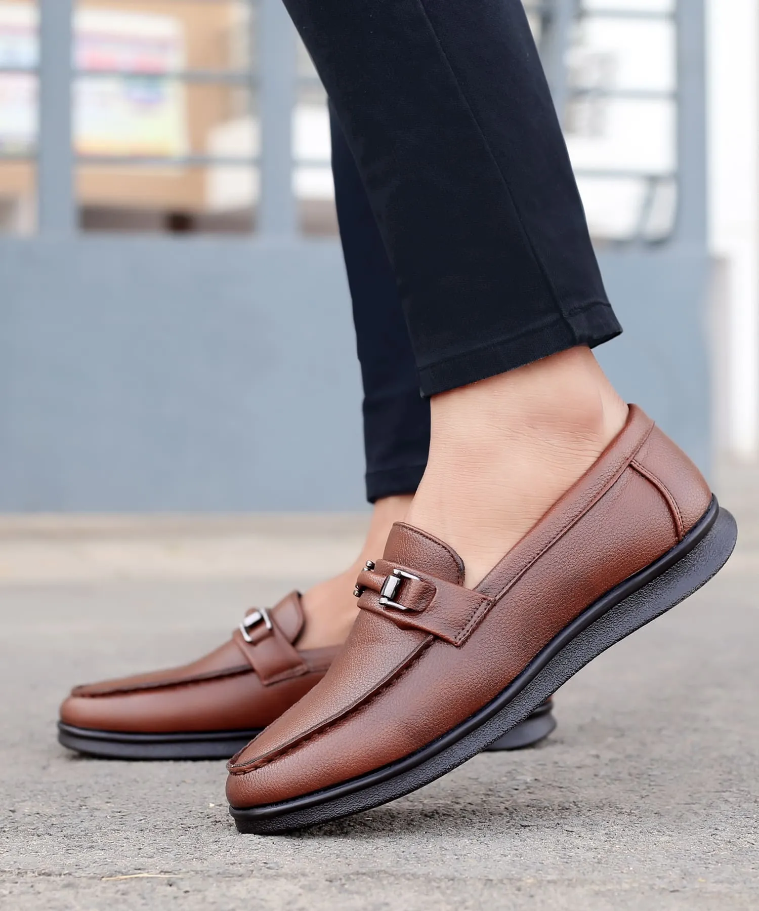 Bacca Bucci LISBON Dress Loafer Moccasins Driving Shoes for Men Calfskin Tassel Loafers