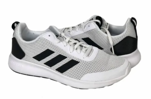Light Adidas Shoes Adidas Men's Argecy Running Athletic Shoes White Black Size 9