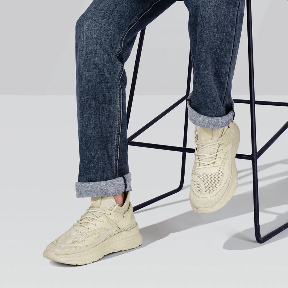 Jazz Sneakers 6CM / 2.36 Inches CMR CHAMARIPA Black Knit Elevator Sneakers -  Breathable Sports Shoes