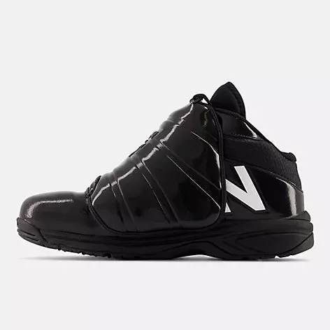 New Balance v3 Black and White Mid-Cut Umpire Plate Shoe Fleet Feet New Balance 1080