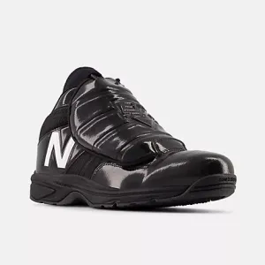 Women's New Balance Blue Shoes New Balance v3 Black and White Mid-Cut Umpire Plate Shoe